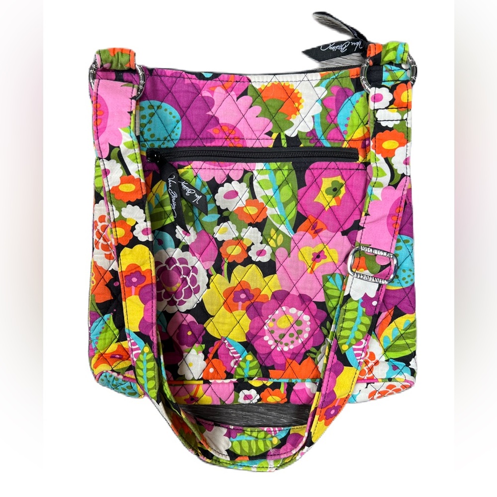 Vera Bradley Crossbody in Va Va Bloom - Picture 2 of 15
